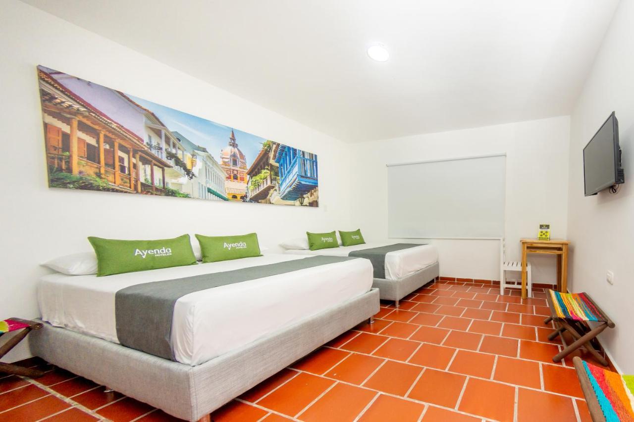 Hotel Ayenda Cartagena Blue 1804 Bagian luar foto