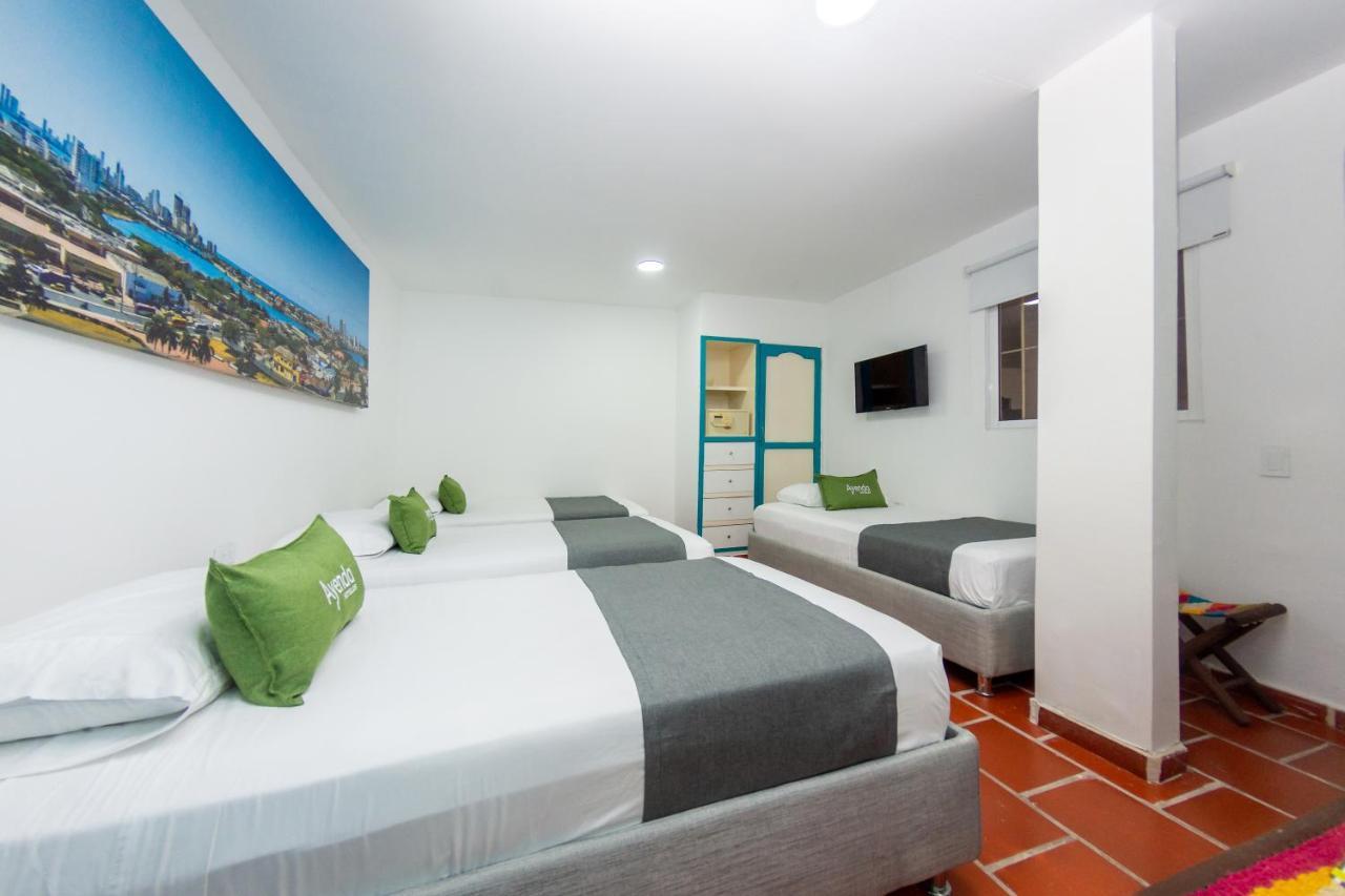 Hotel Ayenda Cartagena Blue 1804 Bagian luar foto