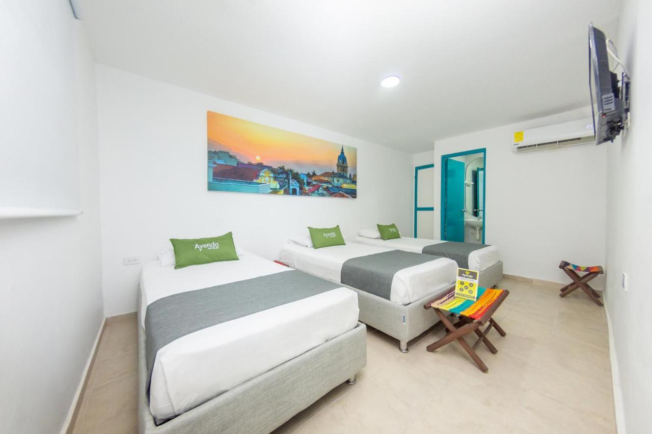 Hotel Ayenda Cartagena Blue 1804 Bagian luar foto